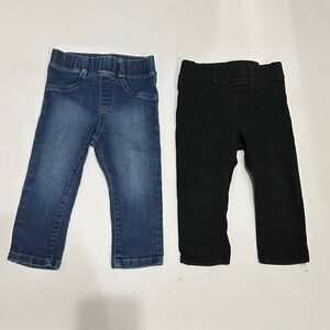 Garanimals Pants - Black and Denim | size 24 months
